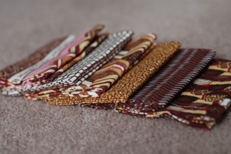 chocolate fabric - yum