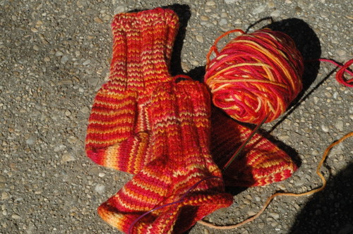 fiery socks