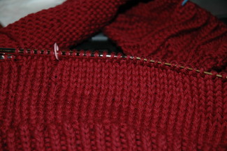 knit picks main line in red velvet cake