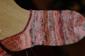 handspun sock