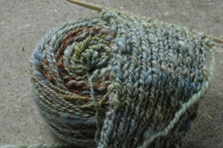 handspun scarf
