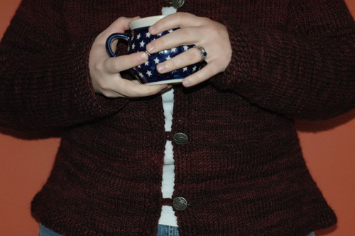 cardi and coffee