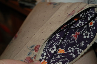 zippered pouch